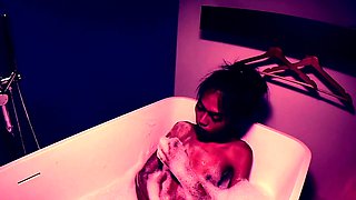 Thai femboy masturbation and hot blowjob