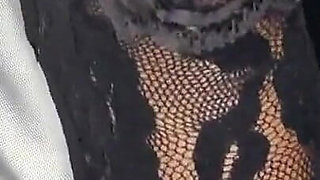 Lace Nylon French Pedicure