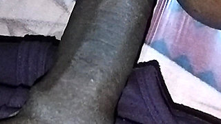 Sister-in-law enjoyed a big and thick 12 inch