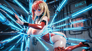 BBW Cowgirl Electronic Ropes Factory 3D 8K