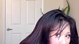 Asian Teen with a Perfect Body Fucks Hung Athelete
