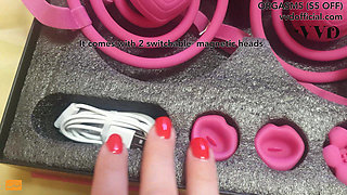 Vvd Vkini Unboxing and First Nipple Orgasm - Unlimited Orgasm