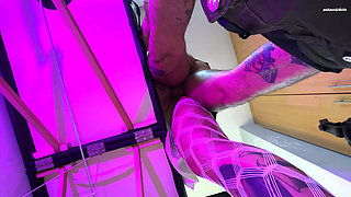 I Fucked the Girl with the Split Tongue During Her Tattoo Session - She Was Horny