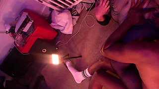 Liz in Heels Taking Black Dick