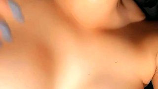 Solo teen Babe Ambery Sym striptease masturbation