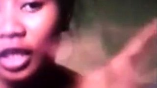 African Amateur's Striptease