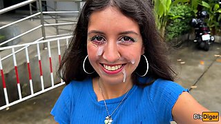Hentai Stepsis Looses Game And Takes Cumshot Facial Cumwalk