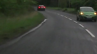 Slut Cheating Wife MILF Bree Branning Sucks off Swinger in Back of Car