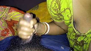 Village Bhabi Hand Job