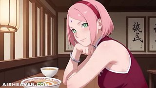 Sakura Tries Anal with Naruto – Uncensored Hentai Fuck