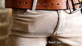 Stylish Tyler Nixon and Skylar Green at mom clip