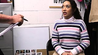 Pilfer pops cherry for security guard