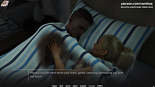 Young Blonde Babe With Big Tits Fucks Roommate And Gets A Cumshot On Her Belly - 3D Hentai Porn Game - Taboo University - #9