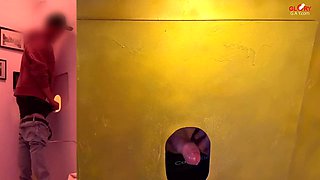 He Blasts Massive Cum Load on Deep-Throat Cookie