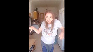 Sexy Granny Teasing by Dance