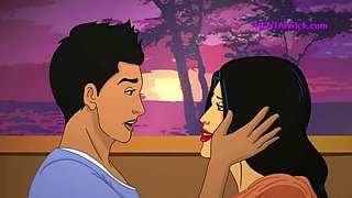 Horny Indian Wife Loves BBC - Hot Hentai Sex with Big Tits & Creampie