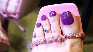 Kinky Erotic Milf In Amazing Foot Fetish Play