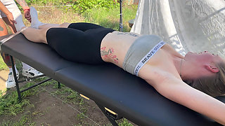 Taped & Tickled at the Picnic: Ticklers Total Control