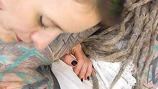 Two Slim Girls in Lingerie and High Heels Get Rough Fucked by 2 Guys