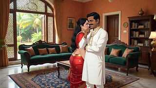 Desi indian shweta bhabhi having sex at office with hindi audio animation video