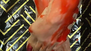 Compilation of Melove's Messy Feet & Long Toes