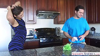 Abella Danger cheating slut nails boyfriends homie