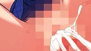 Sex with the Part-time Worker with Big Breasts and a Ponytail - the Motion Anime