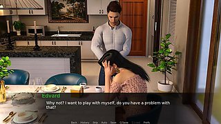 Nursing back to pleasure: cup of coffee filled with cum for the MILF to drink ep 54