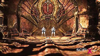 Fetching wench's rough porn