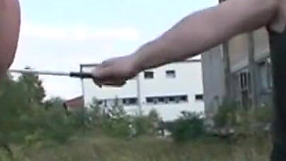 Spanked caged dominates