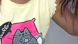 Fucking My Wife's Hot and Juicy Pussy 18 Year Old Brunette Young Woman Super Hot