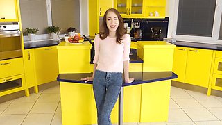 Russians Nata Ocean and her man indulge in a steamy session of oral pleasure