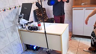 Boss Victor SweetCoupleStories Demands Naked Maid Rim Her Big Butt