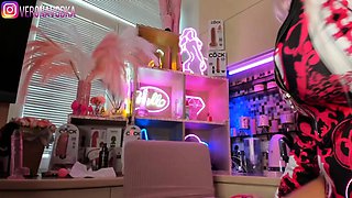 Blonde amateur MILF pov toys fingering shaved cunt