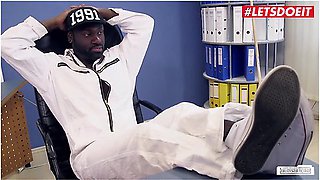 Huge Tits Secretary Manu Magnum Tries Bbc And Loves It