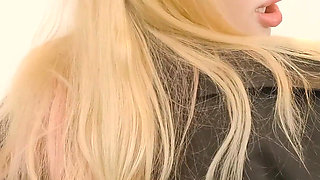 Skinny Secretary Gets Rough Anus Streched