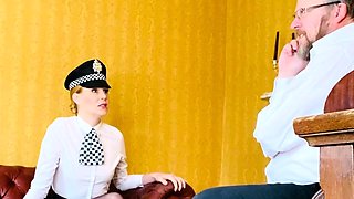 amateur MILF getting fucked and takes cum in mouth