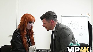 Hot red head xxx with sweet Denis Marti and Lilly Mays from VIP 4K