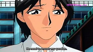 Shy MILF Gets Filled in Public by Her Secret Doms (ENG SUB)