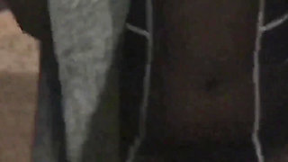 Winter Flash Fun in a Sheer Dress