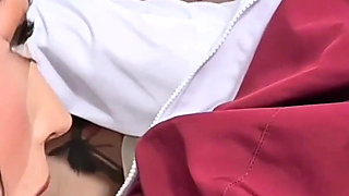 Threesome with the Secretary and the Nurse to Avoid Getting Fired