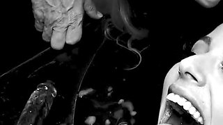 Lia & Lina - Teens Have Fun at Cum Party