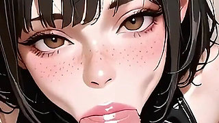 Horny Sian Slut Blowjob and Wet Pussy Fuck! Ai Anime