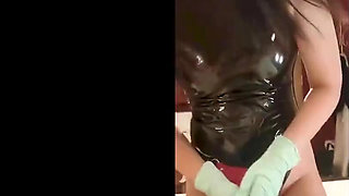 Velvet Bondage Reign: a Curvy Mistress Driving Her M-play Toy to a Final Oral Release - Bonus Scene