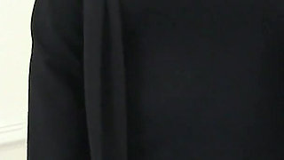 Beautiful Big Breated MILF Sophia Delane Fingers Her Shaved Pussy for You