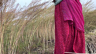 Desi Bhabhi Outside Romance