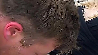 Blonde Teen Cum Slut Grace Harper in Hot Hardcore Gloryhole Fucking