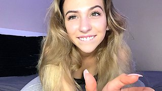 Hottest Amateur 19yo Blonde Teen going solo on Webcam