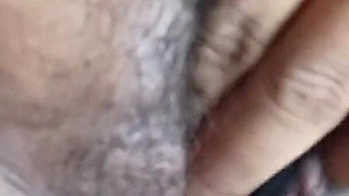 Chubby MILF Masturbates in the Shower