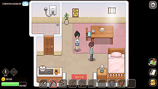 I Went To This Widow's House To Fuck Her - 2D Video Game